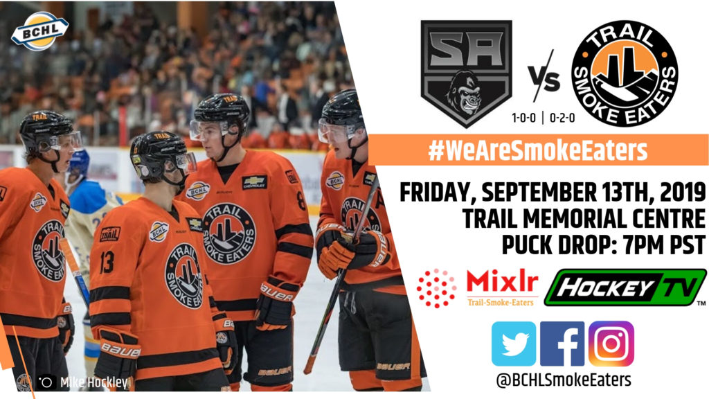 Preview Smoke Eaters prepare for 6 in 10 start with double header