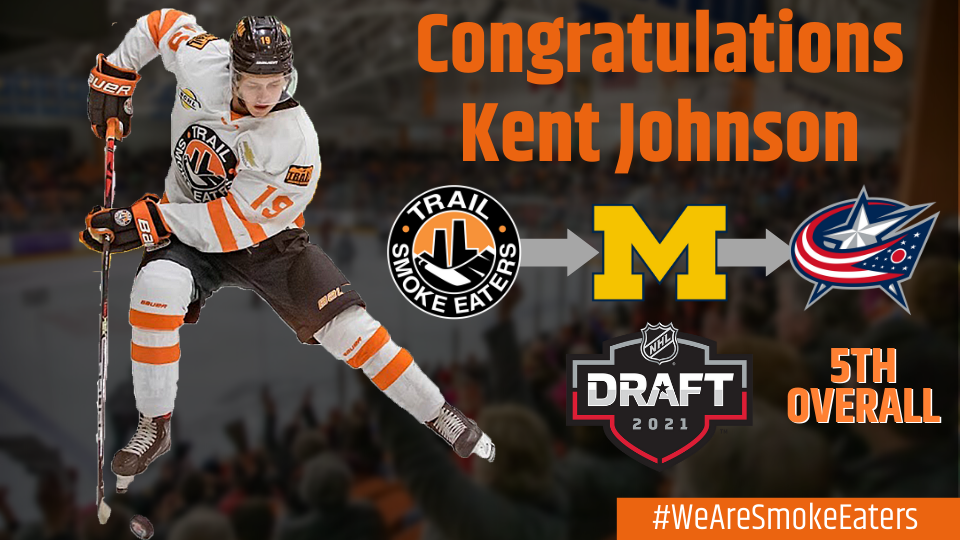 Kent Johnson - Ice Hockey - University of Michigan Athletics